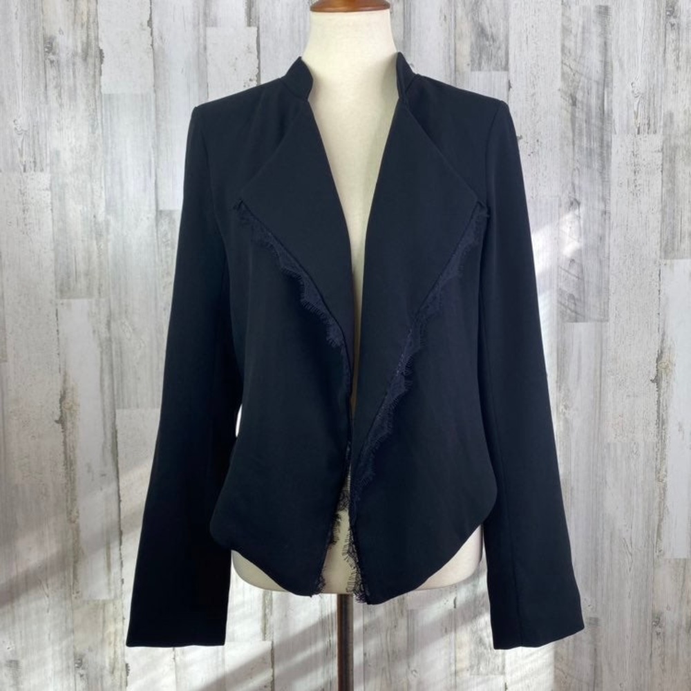 Anthropologie Elevenses Dimmet Drape Topper Blazer - Picture 1 of 6